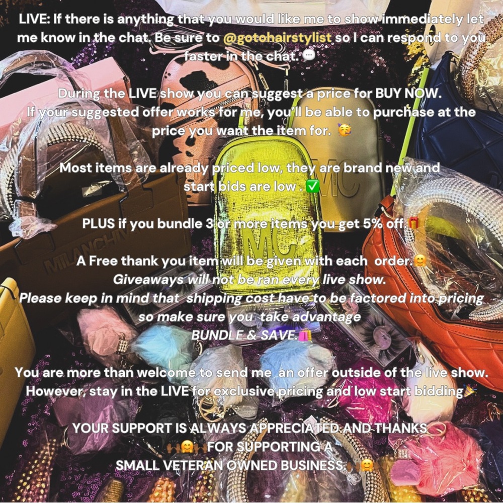 Bundle and Save on my LIVE | WIGS and Beauty supplies | FASHION & MORE🛍️ - Picture 4 of 11